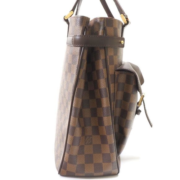 Louis Vuitton Manhattan Shoulder Bag Damier Ebene Brown - Picture 3 of 11